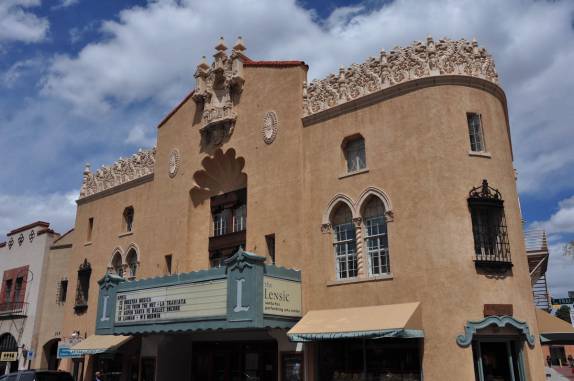 O prédio da Ópera em Santa Fé, no Novo México - Estados Unidos